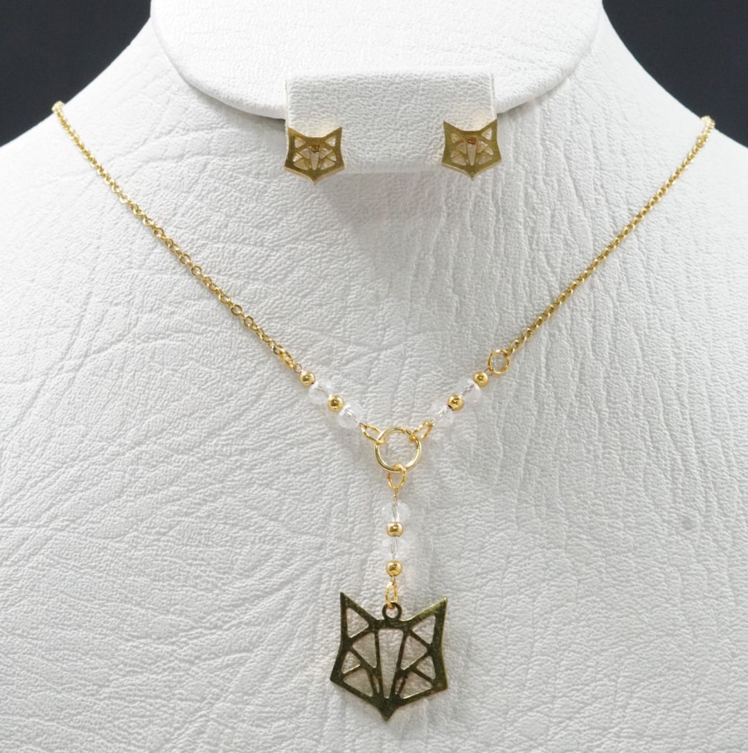 JUEGUITO CORBATIN MURANO ZORRO BLANCO